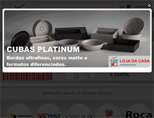 Tablet Screenshot of lojadacasamaringa.com.br